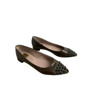 Kanna Ballerina flats Shoes Pointed toe Chocolate Brown Size 37